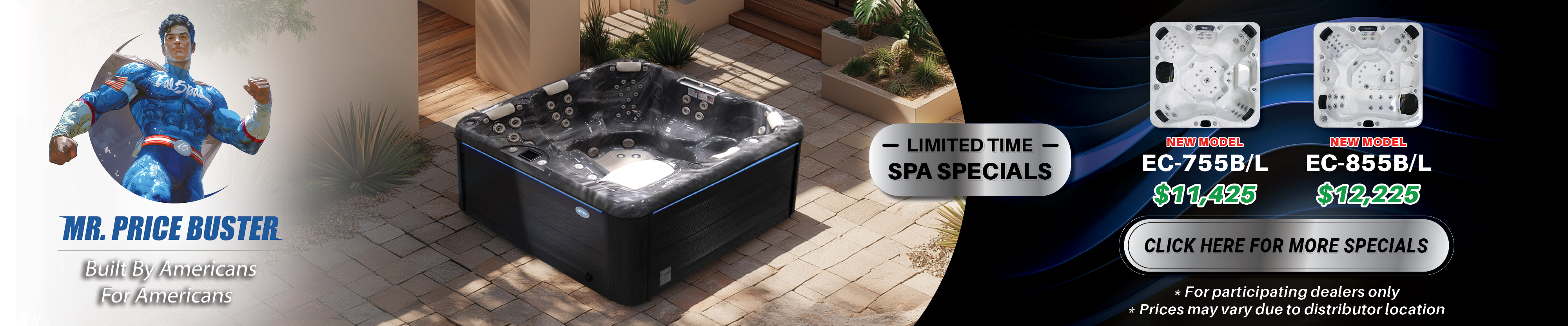 Calspas hot tub being used in a family setting - Evanston